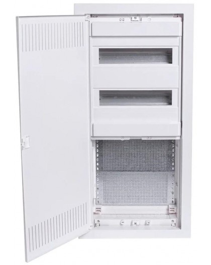 Recessed plast. multimedia install. enclosure