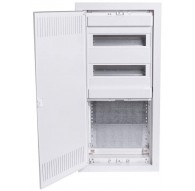 Recessed plast. multimedia install. enclosure