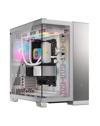 Corsair CC-9011285-WW computer case Midi Tower Grey, White