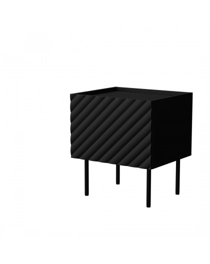 Cama LUCCA bedside cabinet, 2 pcs, 47x40x52, black