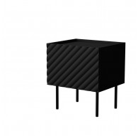 Cama LUCCA bedside cabinet, 2 pcs, 47x40x52, black