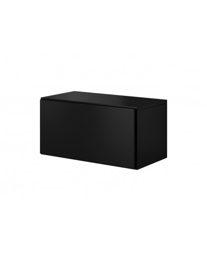 Cama full storage cabinet ROCO RO3 75/37/39 black/black/black