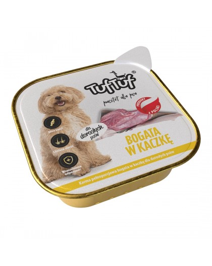 TUF TUF Alupak Duck Pate - wet dog food - 300g