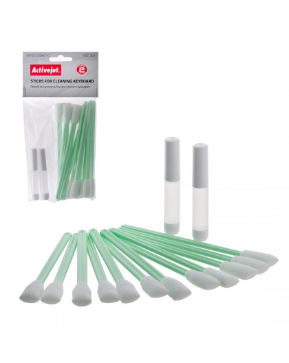 Activejet AOC-303 sticks for cleaning keyboards (12 pcs) with liquid
