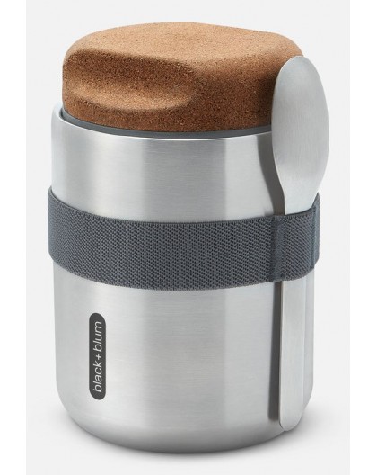 black+blum BAM-TPB015 vacuum flask 0.55 L Grey, Stainless steel