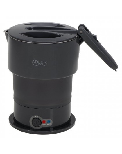 ADLER AD 1377g grey silicone kettle
