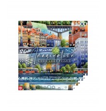 Good Loot Imagination Puzzle: Tytus Brzozowski Warsaw Bridges (1000 elements)