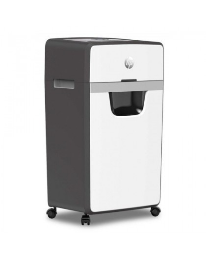 HP ONESHRED 24CC shredder, cut-offs, P-4, 24 cards, 30l, light grey