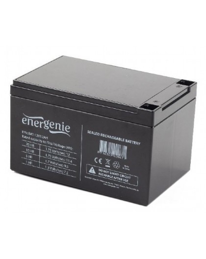 Gembird BAT-12V12AH UPS battery Sealed Lead Acid (VRLA) 12 V 12 Ah