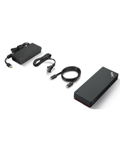Lenovo ThinkPad Universal Thunderbolt 4 Smart Dock Wired Black