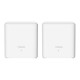 Tenda EX3 (2-pack) Dual-band (2.4 GHz / 5 GHz) Wi-Fi 6 (802.11ax) White 1 Internal