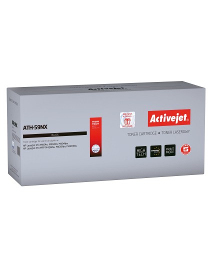 Activejet ATH 59NX Toner (replacement HP 59X HP59X CF259X Supreme 10,000 pages black) With chip