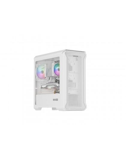 GENESIS Irid 503 Mini Tower Transparent, White