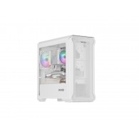 GENESIS Irid 503 Mini Tower Transparent, White