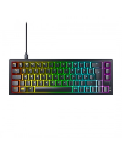 CHERRY K5V2 Compact keyboard Gaming USB QWERTZ German Black