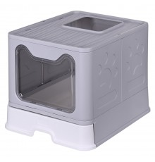 DIAMENTIQ Yoko cat litter box - 51x41x38 cm - 1 pc
