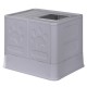DIAMENTIQ Yoko cat litter box - 51x41x38 cm - 1 pc