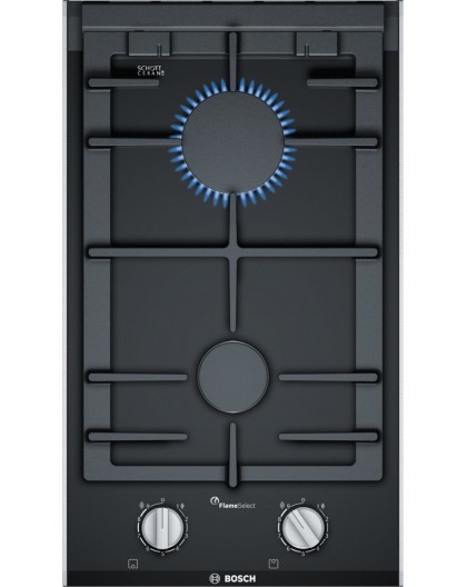 Bosch PRB3A6B70 hob Black Built-in Gas 2 zone(s)