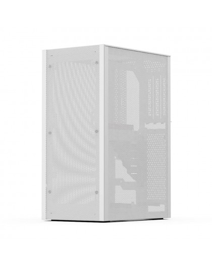 Ssupd Meshlicious Full Mesh PCIE 4.0 Edition Mini-ITX Case - white