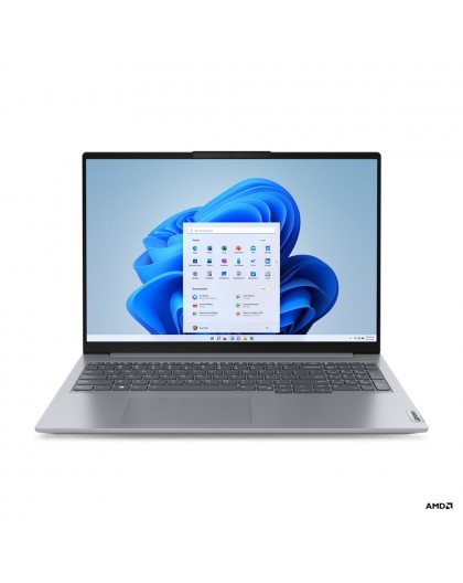 Lenovo ThinkBook 16 G6 ABP AMD Ryzen™ 7 7730U Laptop 40.6 cm (16") WUXGA 16 GB DDR4-SDRAM 512 GB SSD Wi-Fi 6 (802.11ax) Windows 