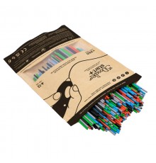 3Doodler Primary Pow Mixed Bag 250 Compostable plastic Blue, Green, Grey, Red 1 g