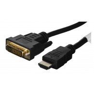 Lanberg CA-HDDV-20CU-0018-BK video cable adapter 1.8 m HDMI Type A (Standard) DVI-D Black