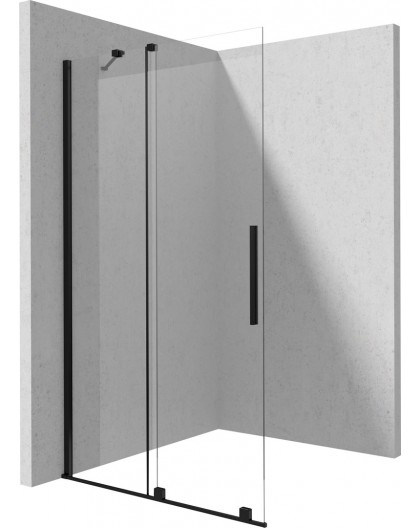 Walk-in shower screen 80 cm - sliding