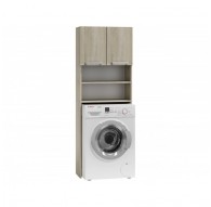 Topeshop PRALKA POLA SONOMA bathroom storage cabinet Oak