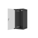 WALL-HUNG RACK CABINET 10" 12U 280X310 BLACK GLASS DOOR LANBERG (FLAT PACK)