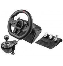 Tracer TRAJOY47345 Gaming Controller Black Steering Wheel + Pedals PlayStation 4, PlayStation 3, Xbox One, Xbox 360, Switch, PC