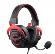 Havit H2002E Pro Headset Wired Head-band Gaming Black, Red