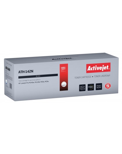 Activejet ATH-142N toner for HP printer, Replacement HP 142A HP142A W1420A Supreme 950 pages black with chip
