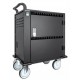 Manhattan iPad to 13", MacBook Air to 13" & Chromebook to 14" 32-bay Charging Trolley/Cart via USB-C, Also other tablets/smartph