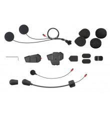 Sena SPIDER-ST1-A01 Mounting kit for intercom with built-in microphones and loudspeakers Black