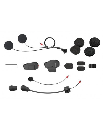 Sena SPIDER-ST1-A01 Mounting kit for intercom with built-in microphones and loudspeakers Black