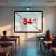 Maclean projection screen, 84", 175x131cm, 25mm 4:3 border, tension hooks, MC-166