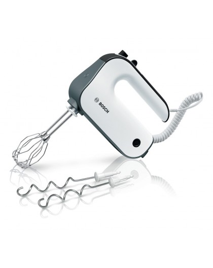 Bosch MFQ49300 850 W hand mixer, white and grey