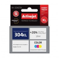 Activejet AH-304CRX Ink (replacement for HP 304XL N9K07AE Premium 18 ml 400 pages, color)