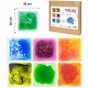 Tullo Sensory path – colorful sensory tiles with liquid 6 pcs