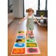 Tullo Sensory path – colorful sensory tiles with liquid 6 pcs
