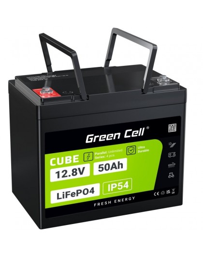 Green Cell LFPGC12V50AH UPS battery Lithium Iron Phosphate (LiFePO4) 12 V 50 Ah