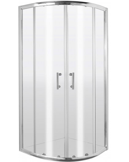 Semicircular shower enclosure 80 cm