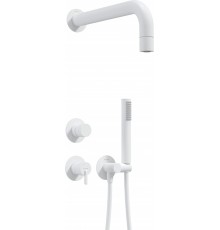 Concealed shower set with hand shower