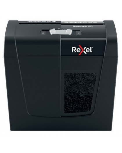 Rexel Secure X6 paper shredder Cross shredding 70 dB Black