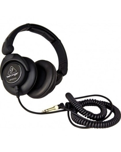 Behringer HPX6000 headphones/headset Wired Head-band Black
