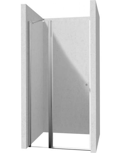 Shower door 120 cm - hinged