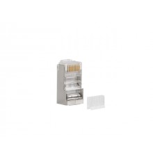 Lanberg PLS-6000 wire connector RJ-45 Stainless steel, Transparent