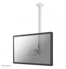 Neomounts FPMA-C100WHITE Monitor/TV mount ceiling 10-30" - h 79-129 cm
