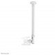 Neomounts FPMA-C100WHITE Monitor/TV mount ceiling 10-30" - h 79-129 cm