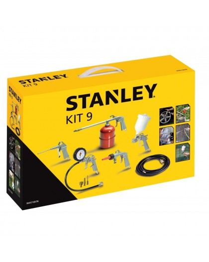 Stanley Pneumatic Tool Set 9 Pieces